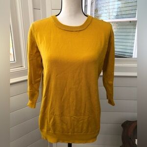 ModCloth Yellow Knit Sweater
